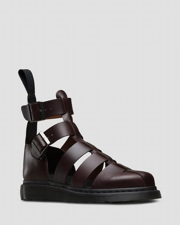 Dr Martens Dámské Sandály Geraldo Brando Červené, CZ-129580